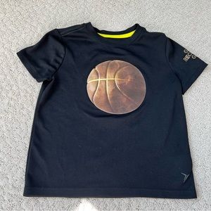 Boys Short Sleeve Dry Fit Basketball Shirt